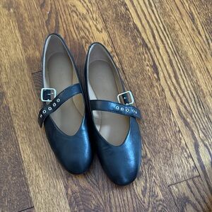 Madewell buckle flats